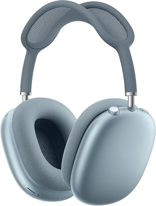 AirPods Max™ – Wireless Over-Ear Headphones with Bluetooth 5.0, Active Noise Cancellation, Spatial Audio, 20H Battery Life, Fast Charging via USB-C, On-Device Controls, Built-in Mic | iOS & Android Compatible | Free Buds | 1 year Warranty
