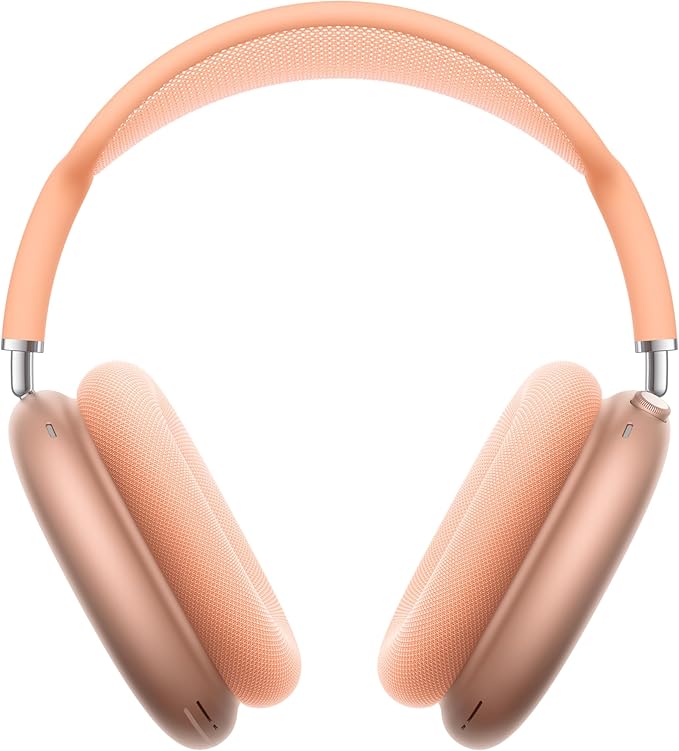 AirPods Max™ – Wireless Over-Ear Headphones with Bluetooth 5.0, Active Noise Cancellation, Spatial Audio, 20H Battery Life, Fast Charging via USB-C, On-Device Controls, Built-in Mic | iOS & Android Compatible | Free Buds | 1 year Warranty
