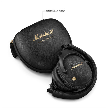 Marshall Monitor III Wireless Headphones – Up to 70H Playtime, Advanced ANC + Transparency Mode, Dynamic Spatial Audio, Foldable Travel-Ready Design, Signature Sound, Comfortable Over-Ear Fit + Free Hard Carry Case | 1-Year Warranty | Easy 14-Day Returns