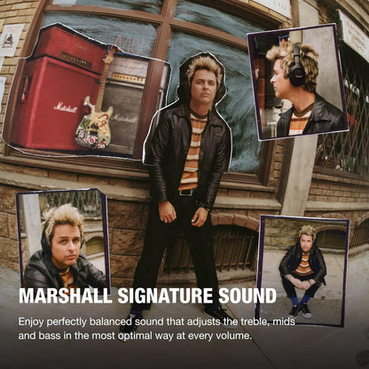 Marshall Monitor III Wireless Headphones – Up to 70H Playtime, Advanced ANC + Transparency Mode, Dynamic Spatial Audio, Foldable Travel-Ready Design, Signature Sound, Comfortable Over-Ear Fit + Free Hard Carry Case | 1-Year Warranty | Easy 14-Day Returns