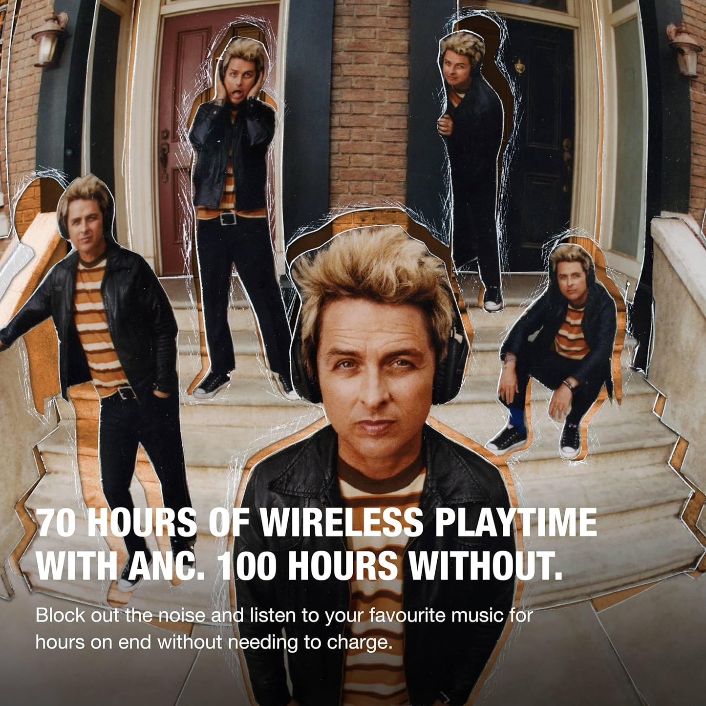 Marshall Monitor III Wireless Headphones – Up to 70H Playtime, Advanced ANC + Transparency Mode, Dynamic Spatial Audio, Foldable Travel-Ready Design, Signature Sound, Comfortable Over-Ear Fit + Free Hard Carry Case | 1-Year Warranty | Easy 14-Day Returns